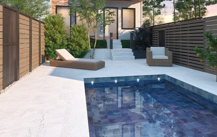 Πλακάκια Mykonos Cerámica Aspen Pool — πορσελανάτο, πέτρα, 60×120 cm
