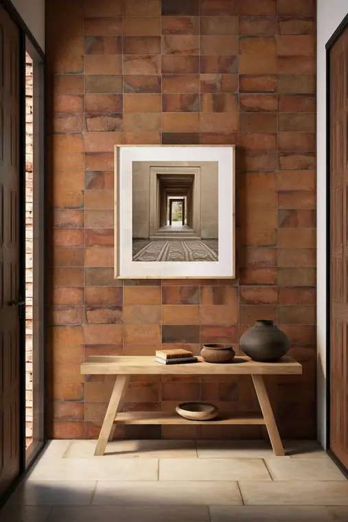 Πλακάκια Nanda Tiles Atelier — πορσελανάτο, μονόχρωμο, σατινέ, 11,5×23 cm