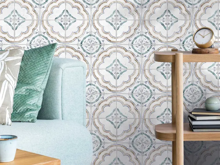 Πλακάκια Nanda Tiles Florentina — πορσελανάτο, διακοσμητικό, σατινέ, 15×15 cm