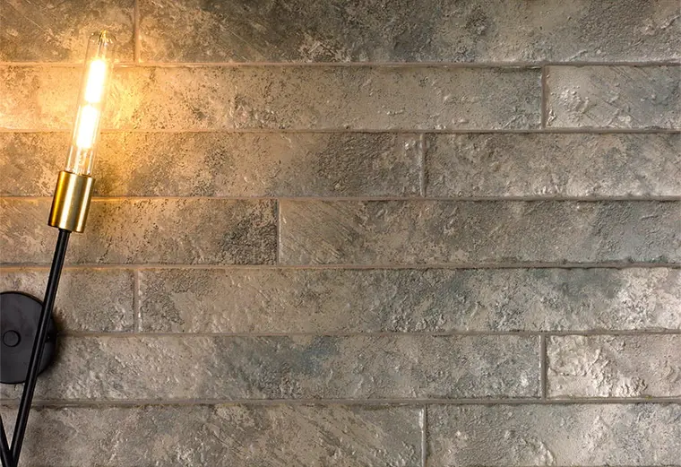 Natucer Cement Brick — πορσελανάτο πλακάκι δαπέδου και τοίχου με όψη πέτρας
