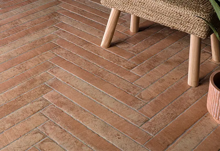 Natucer Cotto Brick — πορσελανάτο πλακάκι δαπέδου και τοίχου
