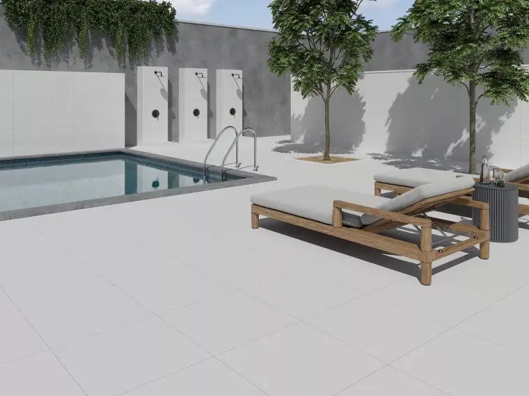 Πλακάκια New Tiles Blanco Mate — πορσελανάτο, ματ, 60×120 cm