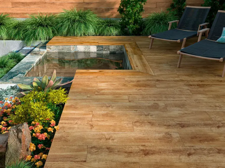 Πλακάκια New Tiles Boreal — πορσελανάτο, ξύλο, ματ, 20×120 cm