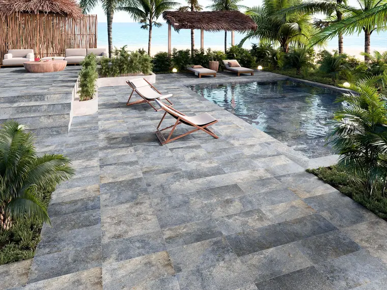 New Tiles Caribbean — πορσελανάτο πλακάκι δαπέδου και τοίχου, για εσωτερικούς και εξωτερικούς χώρους
