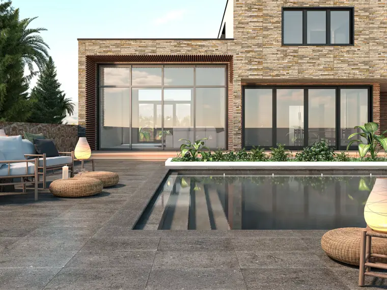 New Tiles Lava — πορσελανάτο πλακάκι δαπέδου και τοίχου, για εσωτερικούς και εξωτερικούς χώρους