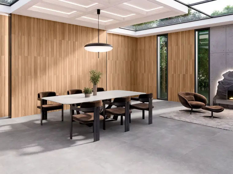 New Tiles Norden — πορσελανάτο πλακάκι με όψη ξύλου