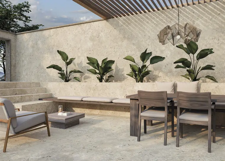 NuovoCorso Norwegian Stone Beige — πορσελανάτο πλακάκι δαπέδου και τοίχου με όψη πέτρας