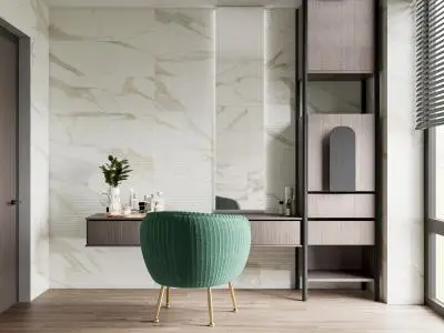Pamesa CALACATA GOLD PASTA BLANCA — κεραμικό πλακάκι τοίχου