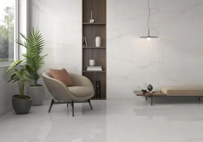 Pamesa CRYSTAL WHITE — πορσελανάτο πλακάκι δαπέδου και τοίχου