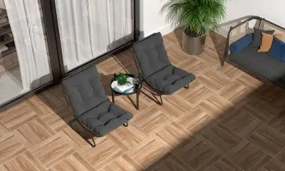 Pamesa LEGNO PASTA ROJA — κεραμικό πλακάκι κόκκινης πάστας δαπέδου με όψη ξύλου