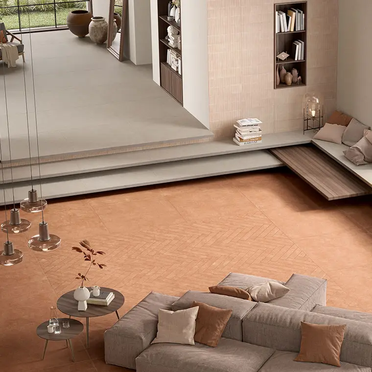 Πλακάκια Ceramiche Piemme Homey — πορσελανάτο ολόμαζο, ύφασμα, ματ, 120×280 cm