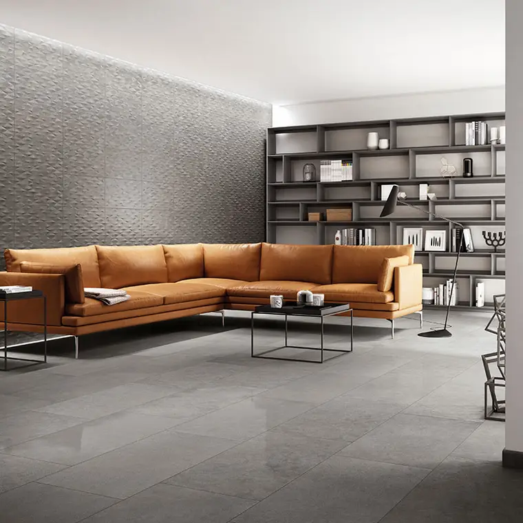 Ceramiche Piemme More — ολόμαζο πορσελανάτο πλακάκι δαπέδου και τοίχου με όψη πέτρας, για εσωτερικούς και εξωτερικούς χώρους
