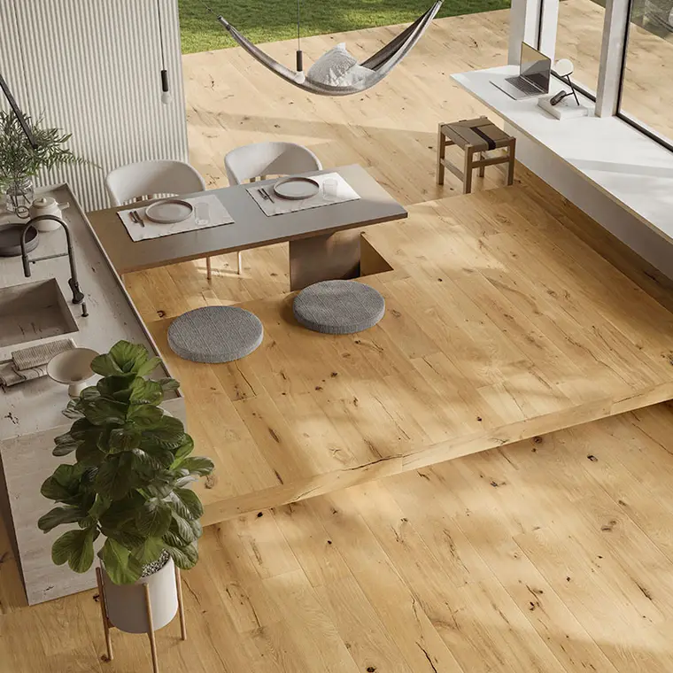 Ceramiche Piemme Solorovere — πορσελανάτο πλακάκι δαπέδου και τοίχου με όψη ξύλου, για εσωτερικούς και εξωτερικούς χώρους