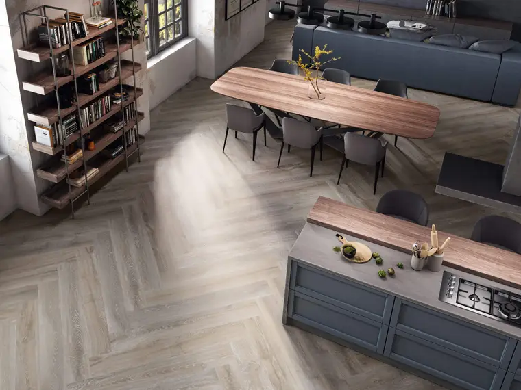 Πλακάκια Porcelanite Dos Balmoral — πορσελανάτο, ξύλο, αντιολισθητικό, 21×147,5 cm