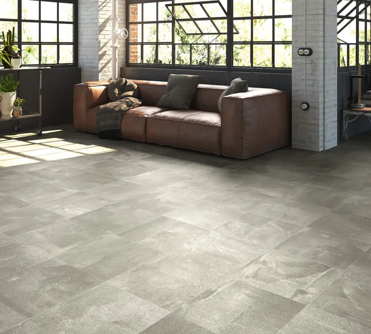Πλακάκια Porcelanite Dos Calgary — πορσελανάτο, πέτρα, ματ, 30×90 cm