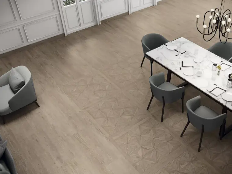 Porcelanite Dos Vancouver — πορσελανάτο πλακάκι δαπέδου και τοίχου με όψη ξύλου, για εσωτερικούς και εξωτερικούς χώρους
