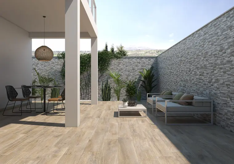 Prissmacer Petra — κεραμικό πλακάκι κόκκινης πάστας τοίχου