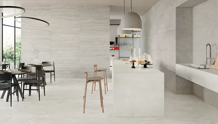 Provenza Unique Travertine — πορσελανάτο πλακάκι δαπέδου και τοίχου με όψη τραβερτίνη, για εσωτερικούς και εξωτερικούς χώρους