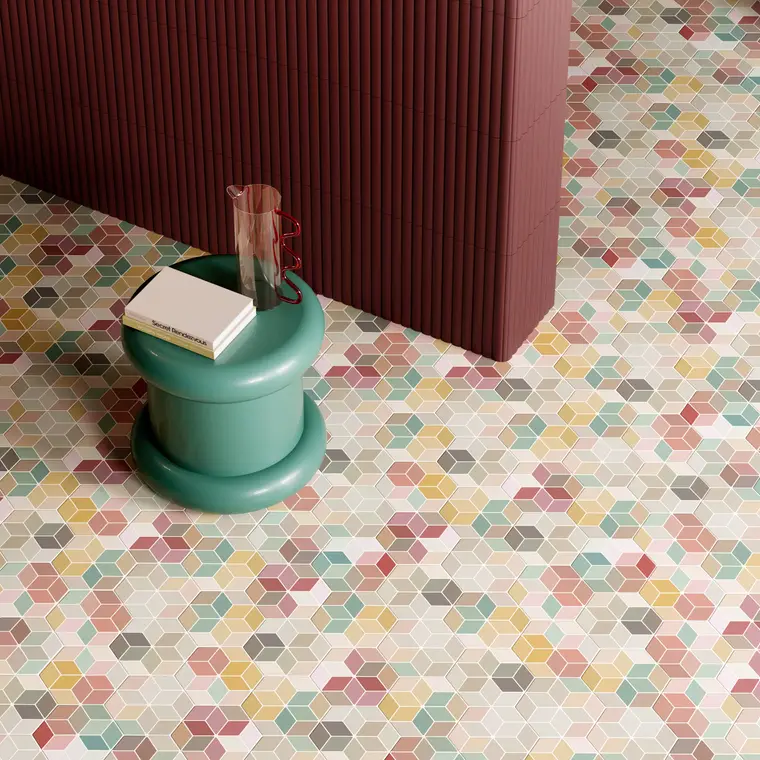 Πλακάκια Quintessenza Ceramiche Minima8.6 — πορσελανάτο, μονόχρωμο, ματ, 15×17 cm