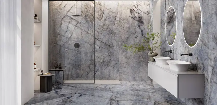 RAK Ceramics Granito Blu Ande — πορσελανάτο πλακάκι δαπέδου και τοίχου με όψη πέτρας