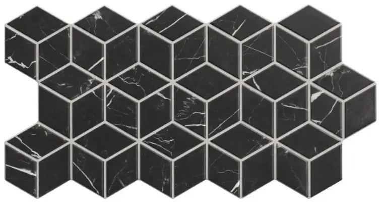 Πλακάκια Realonda Rhombus — πορσελανάτο, μάρμαρο, ματ, 26,5×51 cm