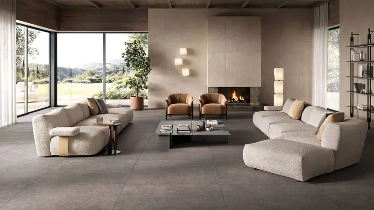 Πλακάκια Ceramiche Refin Eidos — πορσελανάτο, πέτρα, ματ, 120×278 cm