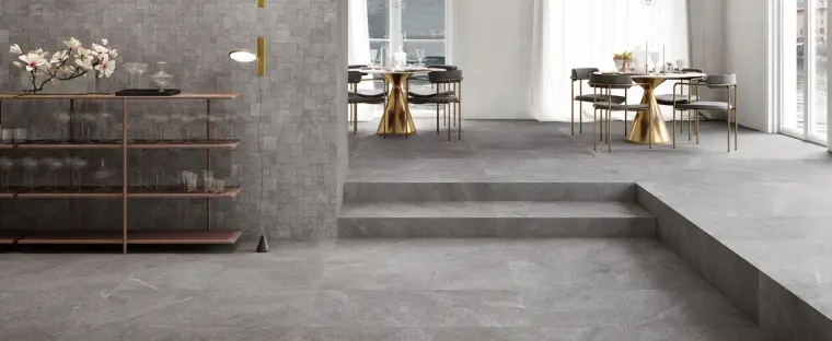 Ceramiche Refin Tune — πορσελανάτο πλακάκι δαπέδου και τοίχου με όψη πέτρας, για εσωτερικούς και εξωτερικούς χώρους
