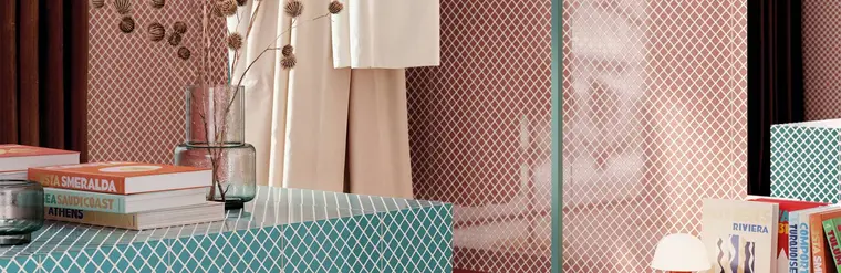 Ceramiche Refin Upside — πορσελανάτο πλακάκι δαπέδου και τοίχου με διακοσμητικό σχέδιο
