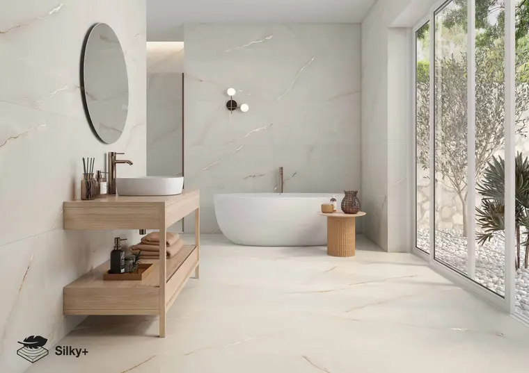 Roca Marble Onice Supreme — πλακάκι με όψη μαρμάρου