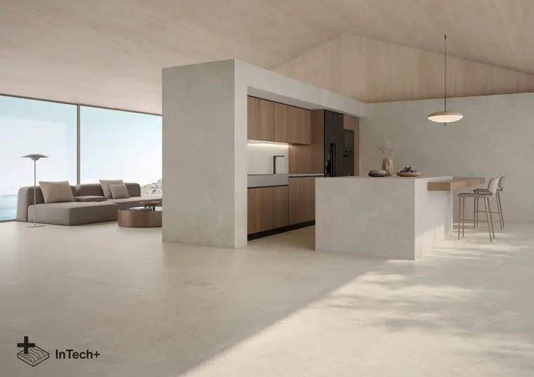 Roca Serena Crosscut — πορσελανάτο πλακάκι με όψη πέτρας