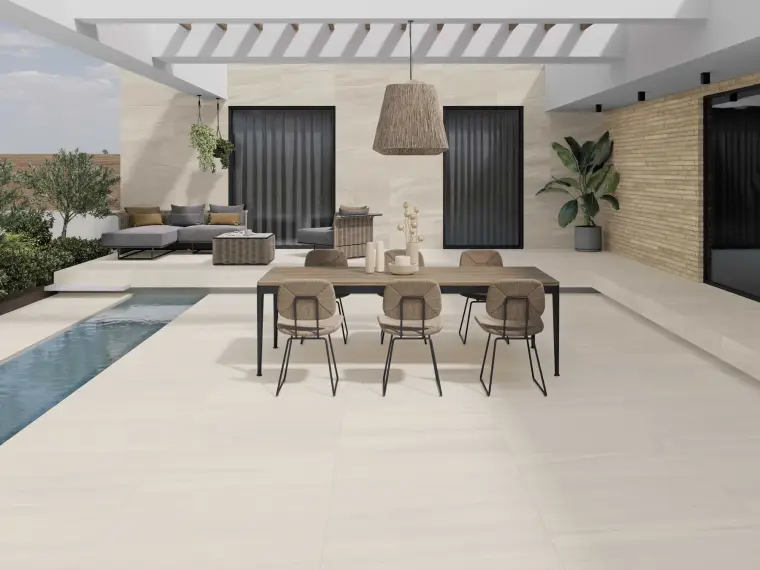 Rocersa Burlington — πορσελανάτο πλακάκι δαπέδου και τοίχου με όψη πέτρας