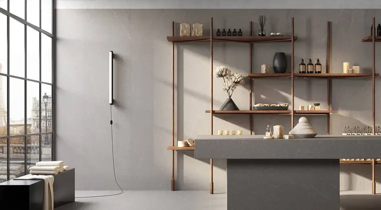 Πλακάκια Rondine Baltic — πορσελανάτο, πέτρα, 120×280 cm