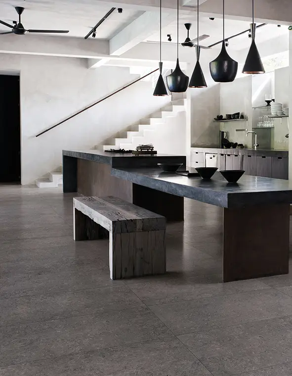 Πλακάκια Saime Ceramiche District — πορσελανάτο ολόμαζο, πέτρα, ματ, 60×120 cm
