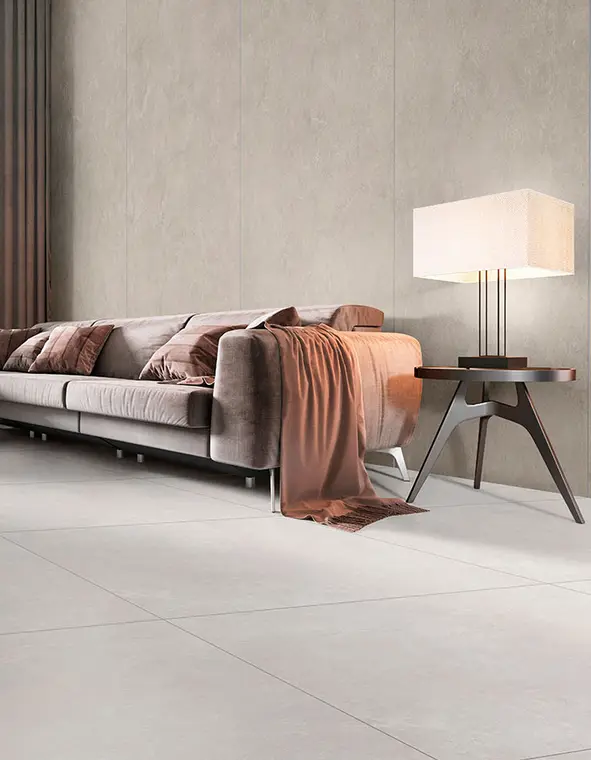 Πλακάκια Saime Ceramiche Dorset — πορσελανάτο ολόμαζο, πέτρα, ματ, 120×278 cm