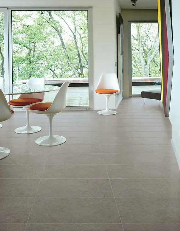 Saime Ceramiche Neutra — ολόμαζο πορσελανάτο πλακάκι δαπέδου και τοίχου με όψη τσιμέντου, για εσωτερικούς και εξωτερικούς χώρους