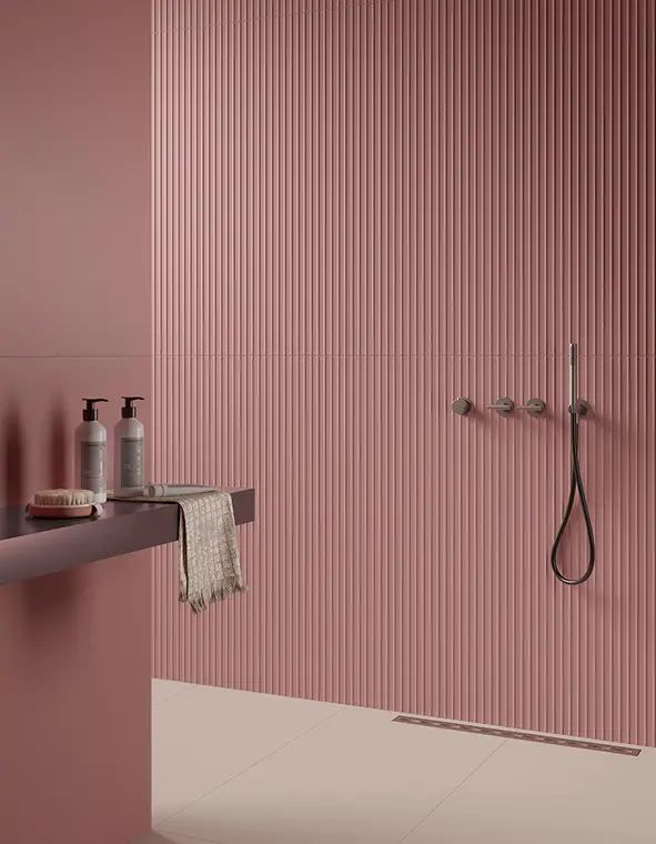 Saime Ceramiche Trame — ολόμαζο πορσελανάτο πλακάκι δαπέδου και τοίχου σε ενιαίο χρώμα