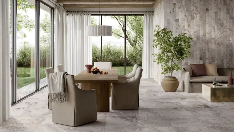Ceramica Sant'Agostino Metastone — πορσελανάτο πλακάκι δαπέδου και τοίχου με όψη πέτρας