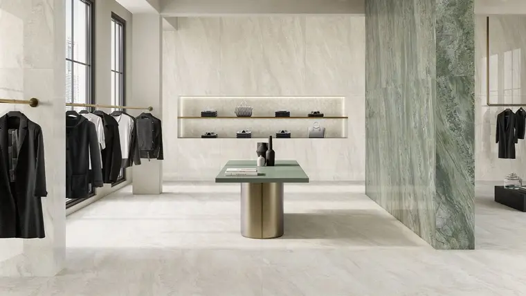 Ceramica Sant'Agostino Paradiso — πορσελανάτο πλακάκι δαπέδου και τοίχου με όψη μαρμάρου
