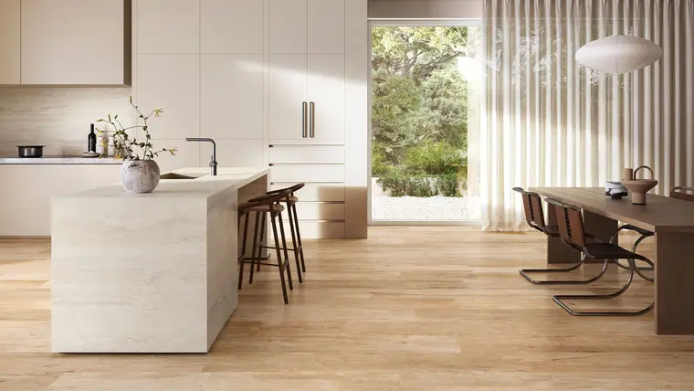 Ceramica Sant'Agostino Yorkwood — πορσελανάτο πλακάκι δαπέδου και τοίχου με όψη ξύλου
