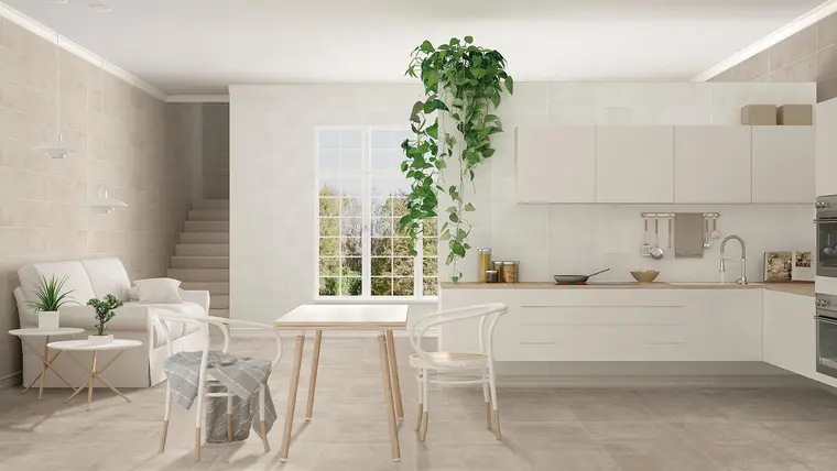 TAU Cerámica EVIAN WALL — κεραμικό πλακάκι κόκκινης πάστας με όψη τσιμέντου
