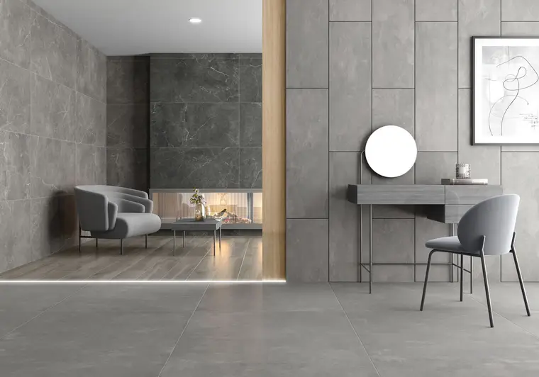 TAU Cerámica SOAPSTONE — πορσελανάτο πλακάκι με όψη πέτρας