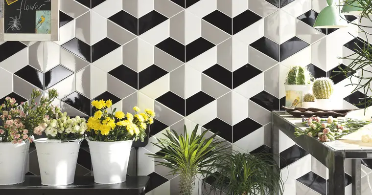 Tonalite Trapez glossy — πορσελανάτο πλακάκι δαπέδου και τοίχου σε ενιαίο χρώμα