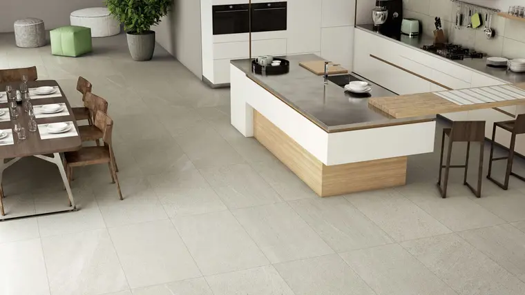 Tuscania Limestone — πορσελανάτο πλακάκι δαπέδου και τοίχου με όψη πέτρας, για εσωτερικούς και εξωτερικούς χώρους