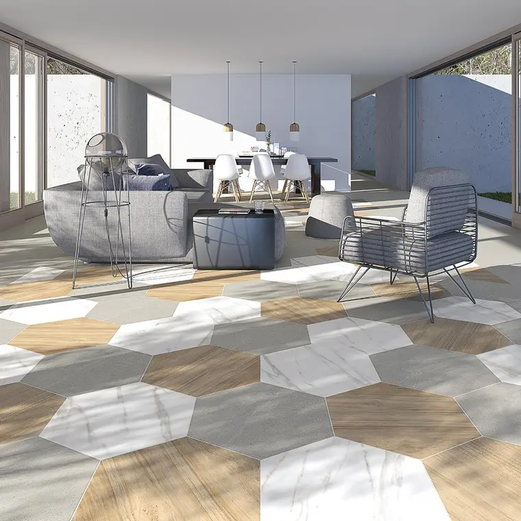 Vives Ceramica Nikoi — πορσελανάτο πλακάκι δαπέδου και τοίχου με όψη μαρμάρου, για εσωτερικούς και εξωτερικούς χώρους