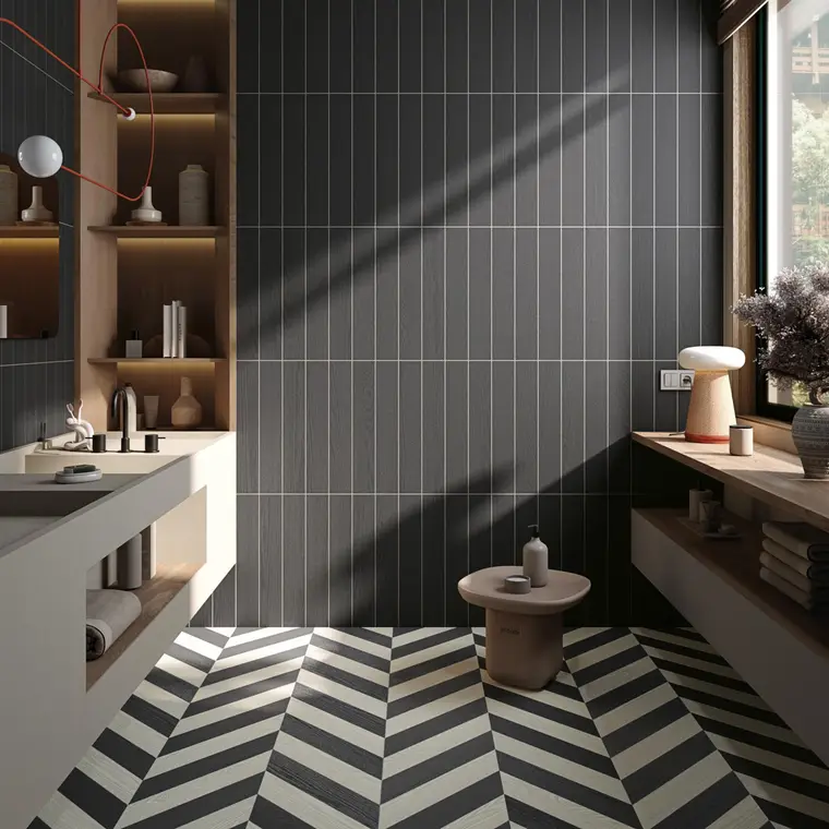 Vives Ceramica Tandem Wood — πορσελανάτο πλακάκι δαπέδου και τοίχου με όψη ξύλου, για εσωτερικούς και εξωτερικούς χώρους