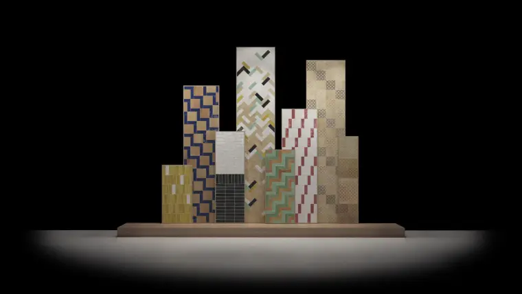 Πλακάκια WOW Design BEJMAT — πορσελανάτο, διακοσμητικό, ματ, 15×15 cm