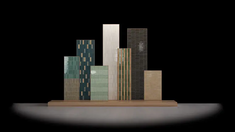 Πλακάκια WOW Design CASABLANCA — πορσελανάτο, διακοσμητικό, γυαλιστερό, 5×15 cm