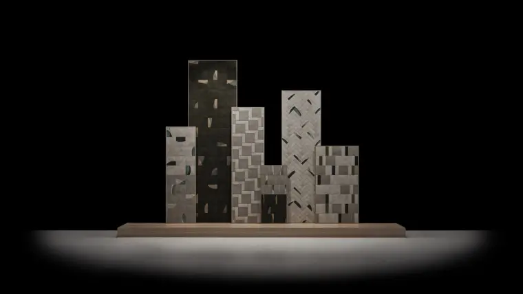 WOW Design POTTERY — πορσελανάτο πλακάκι με διακοσμητικό σχέδιο