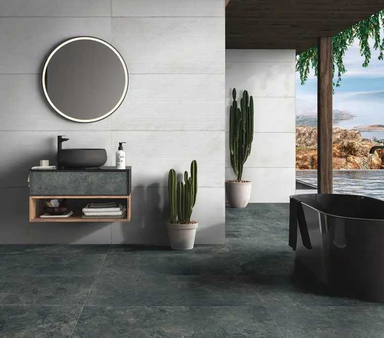 Πλακάκια Xclusive Ceramica Antica — πορσελανάτο ολόμαζο, μονόχρωμο, ματ, 60×120 cm
