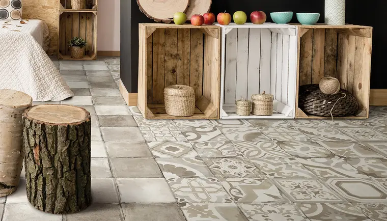 Xclusive Ceramica Heritage — πορσελανάτο πλακάκι δαπέδου και τοίχου με διακοσμητικό σχέδιο